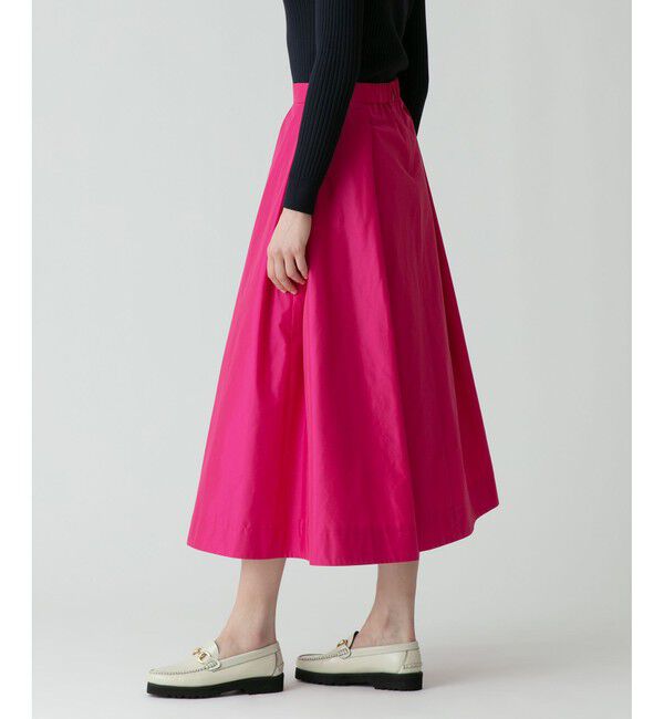 allureville「タフタタックフレアスカート」|スカート|