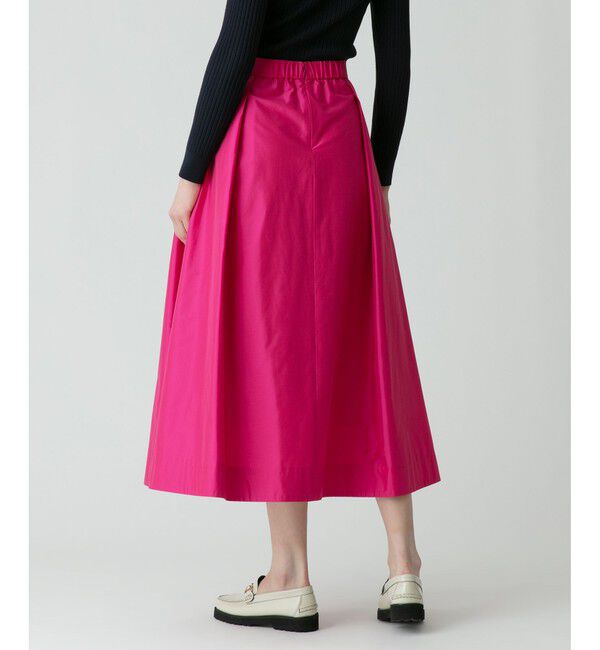 allureville「タフタタックフレアスカート」|スカート|