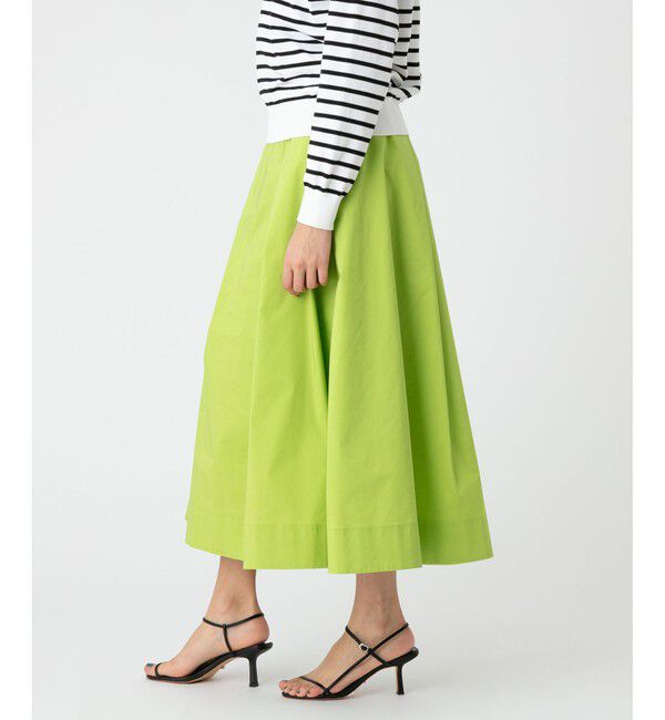 allureville「タフタタックフレアスカート」|スカート|