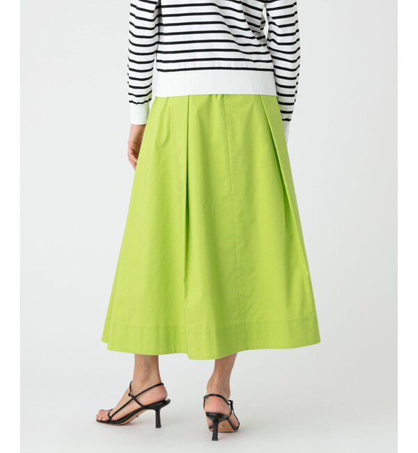 allureville「タフタタックフレアスカート」|スカート|