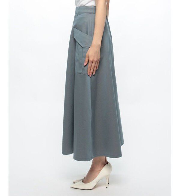 allureville「タスランワークフレアスカート」|スカート|