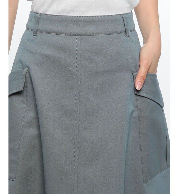 allureville「タスランワークフレアスカート」|スカート|