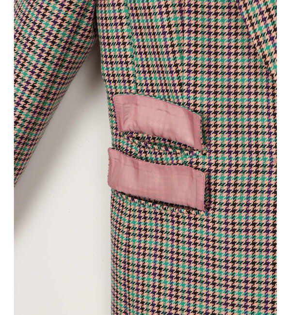 allureville「リオペルチェック1Bテーラードジャケット」|テーラードジャケット|