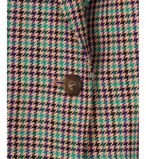 allureville「リオペルチェック1Bテーラードジャケット」|テーラードジャケット|