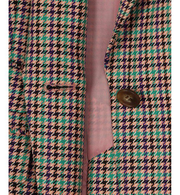 allureville「リオペルチェック1Bテーラードジャケット」|テーラードジャケット|