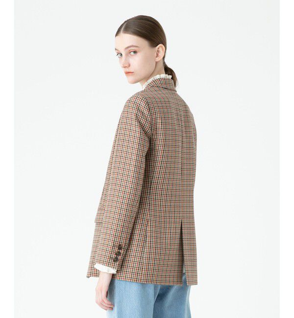 allureville「リオペルチェック1Bテーラードジャケット」|テーラードジャケット|