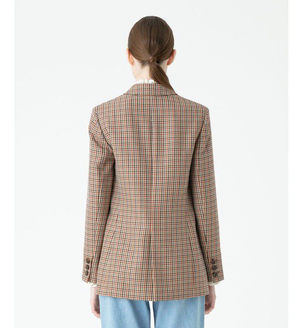allureville「リオペルチェック1Bテーラードジャケット」|テーラードジャケット|