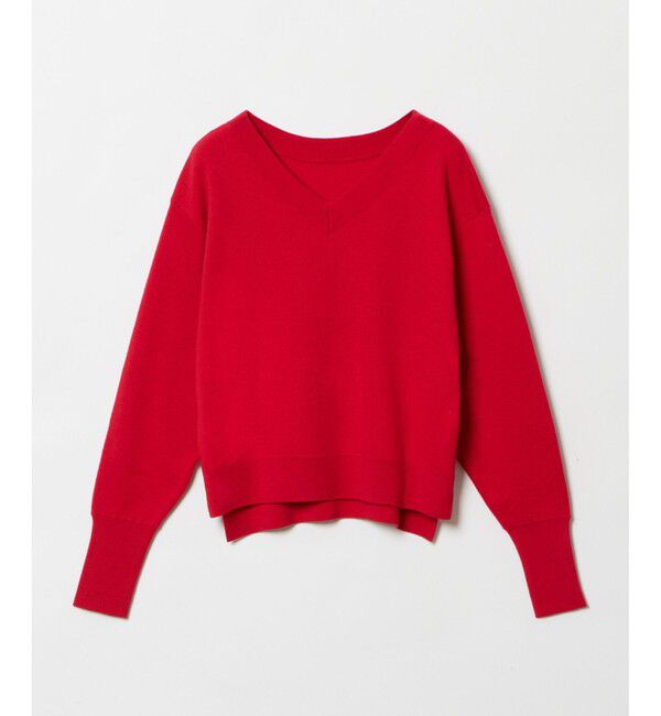 allureville「【セットアップ対応可能】ウールスムース2WAYネックプルオーバー」|ニット・セーター|