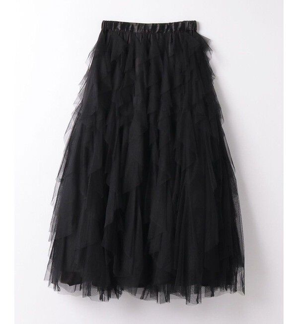 Loulou Willoughby フリル付きチュールスカート LOULOU WILLOUGHBY（ルルウィルビー） スカート 「LOULOU WILLOUGHBY