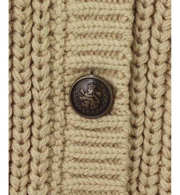 allureville「片畦キャミソールショートジレ」|ニット・セーター|