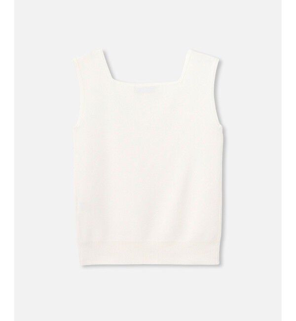 LOULOU WILLOUGHBY「◇【LOULOU WILLOUGHBY】スクエアタンク」|ニット・セーター|