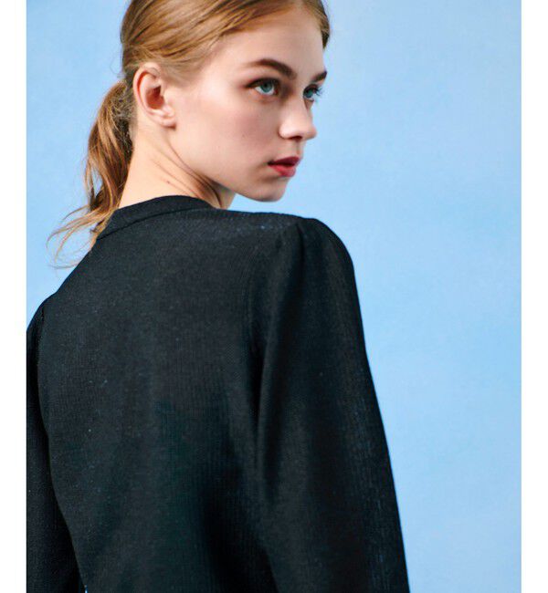 LOULOU WILLOUGHBY「【LOULOU WILLOUGHBY】ラメボレロ」|カーディガン|