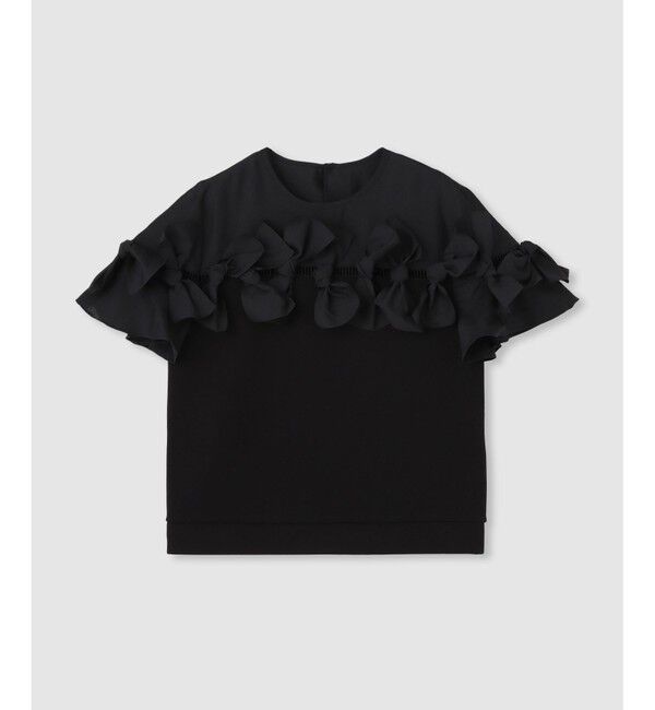 LOULOU WILLOUGHBY「【LOULOU WILLOUGHBY】ポイントリボンプルオーバー」|Tシャツ・カットソー|