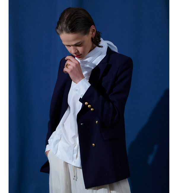 allureville「スカーフ付バルーンシャツ」|シャツ・ブラウス|