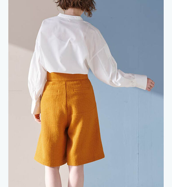 ur's「ツイードハイウエストハーフパンツ」|その他|