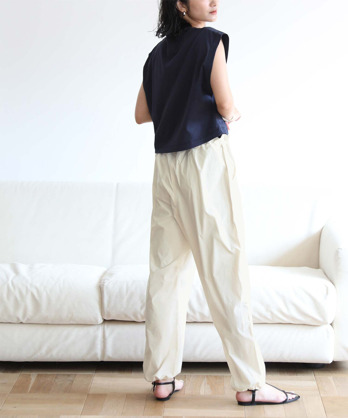 ur's「ドロストジョガーパンツ/ラッシュガード」|スラックス|