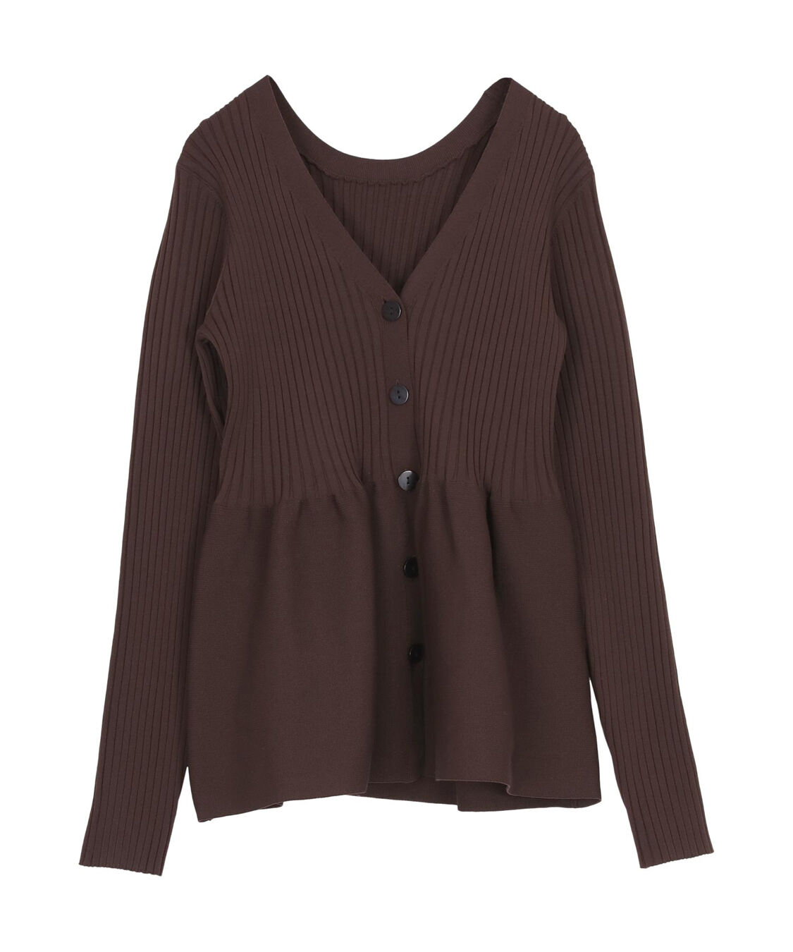 titivate「前後2wayペプラムニットトップス」|ニット・セーター|