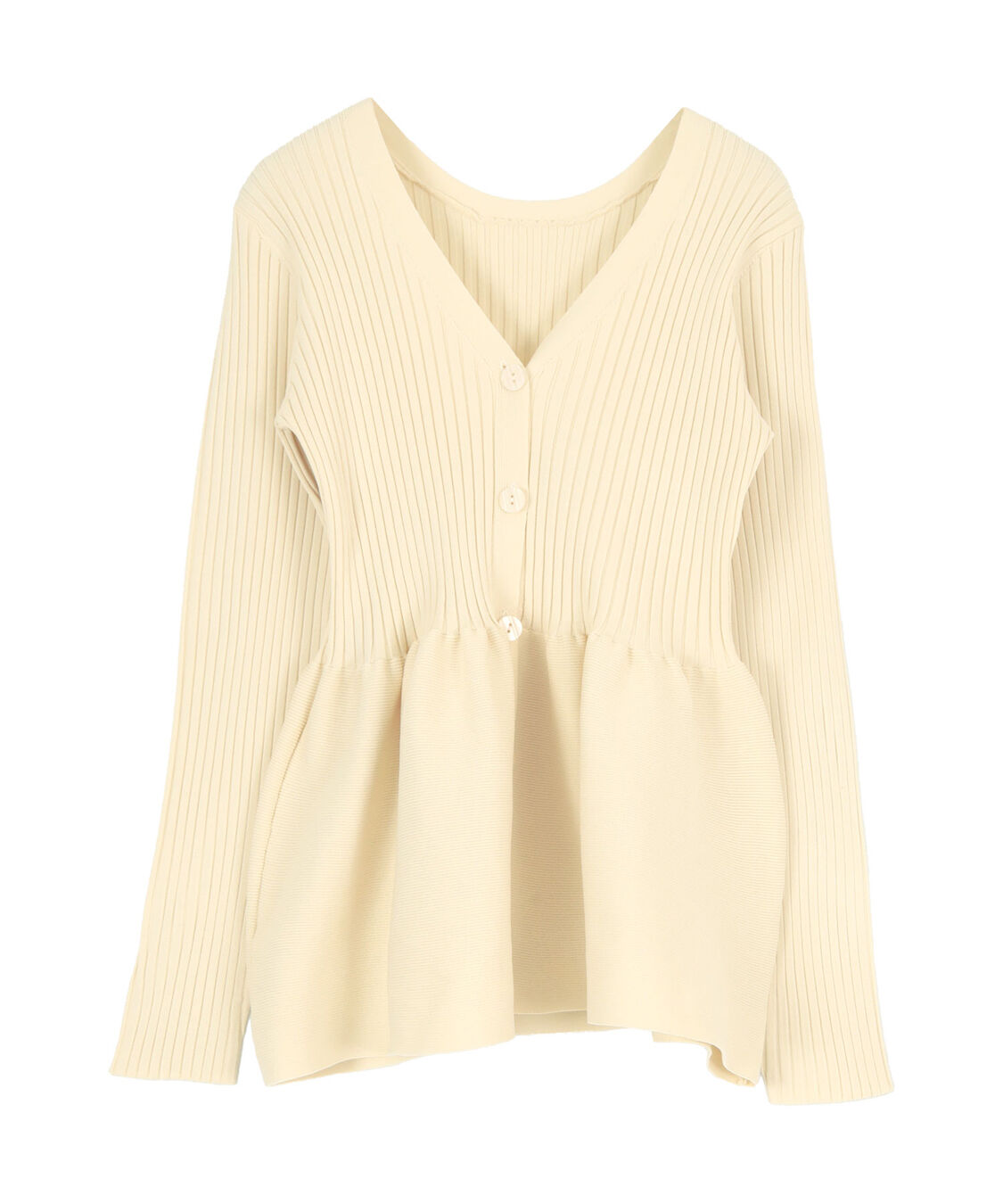 titivate「前後2wayペプラムニットトップス」|ニット・セーター|