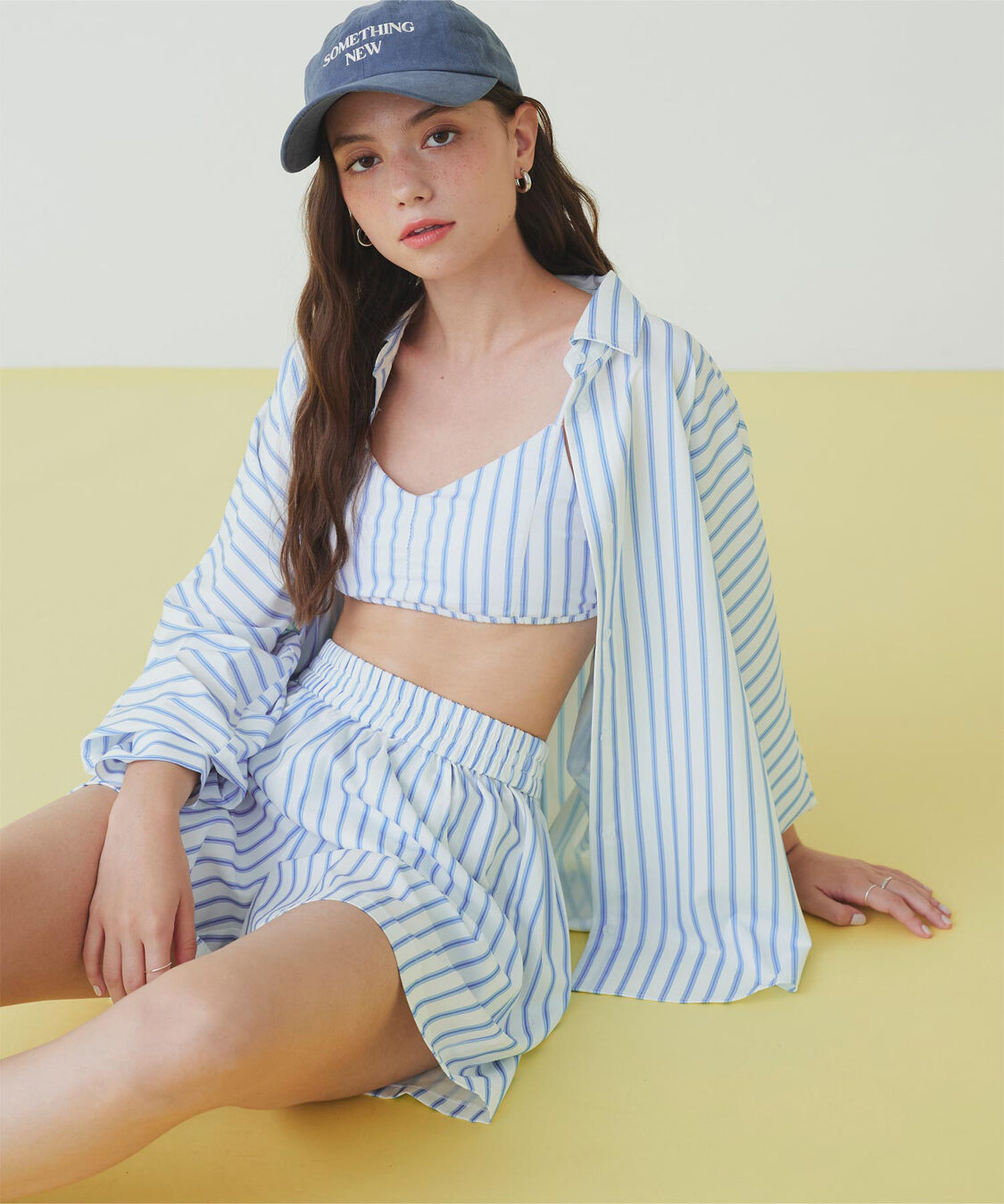 SEA DRESS「ドルマンオーバーサイズシャツ」|その他|ストライプ/ホワイト