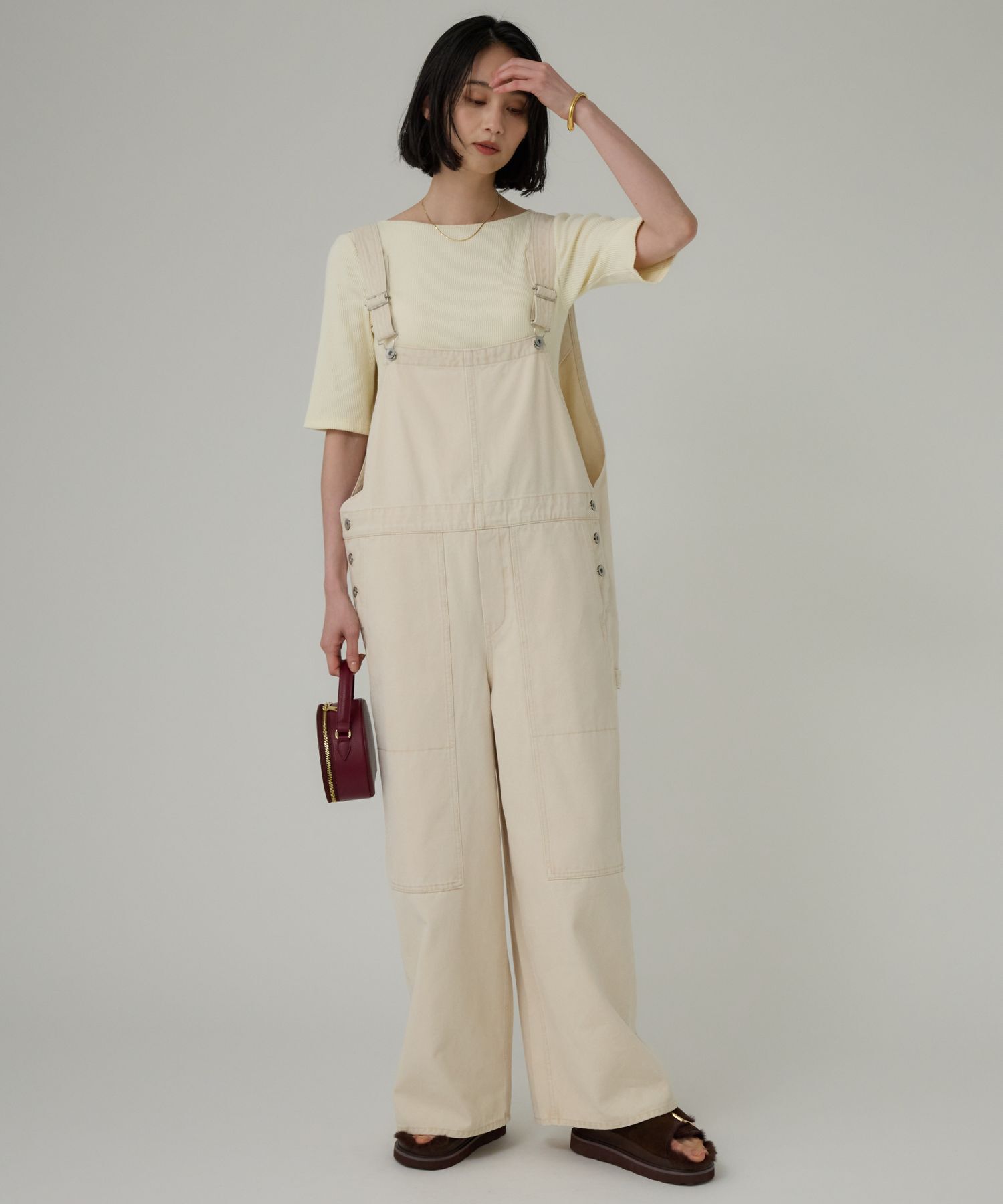 BABYLONE「カツラギサロペット」|オールインワン|