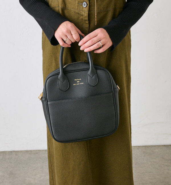  「2WAYスクエアレザーバッグ」|ショルダー・メッセンジャー|