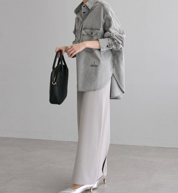  「ヴィンテージライクデニムシャツ」|シャツ・ブラウス|