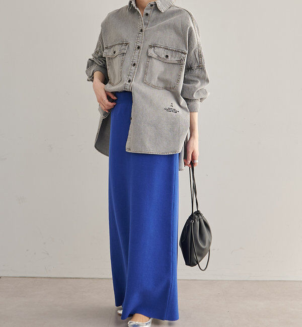  「ヴィンテージライクデニムシャツ」|シャツ・ブラウス|