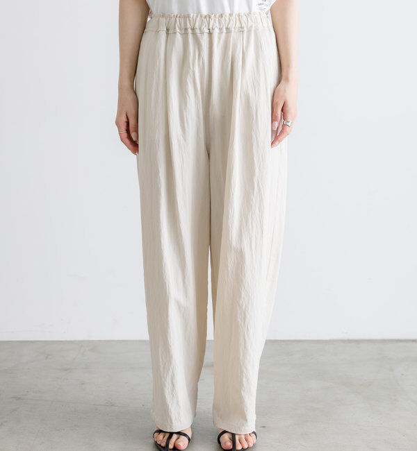  「【リバイバル】レーヨンナイロンウエストゴムイージーパンツ」|その他|