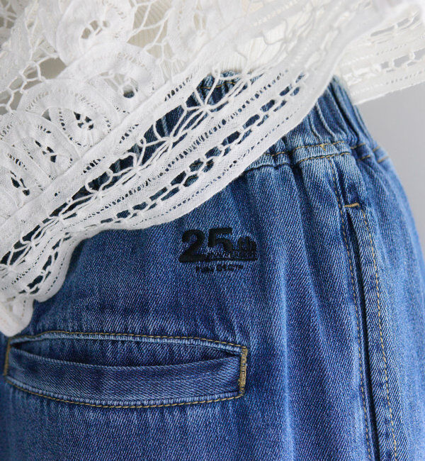  「【25th】綿麻デニムイージーパンツ」|その他|