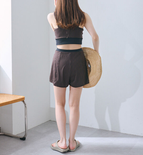  「【WEB限定/セットアップ】ビスチェトップスイムウェア」|ビキニ|