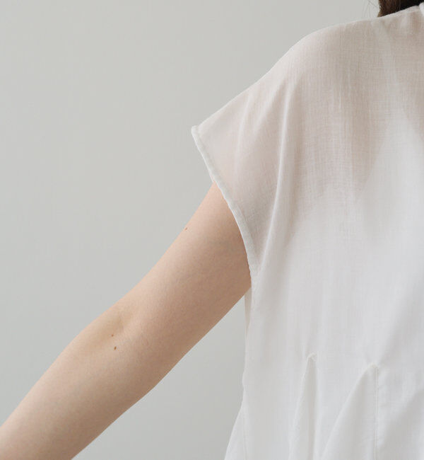  「マチ付きペプラム2WAYブラウス」|プルオーバー|