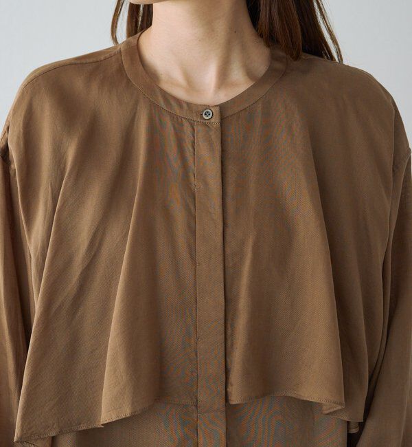  「ヨークデザインシアーブラウス」|シャツ・ブラウス|