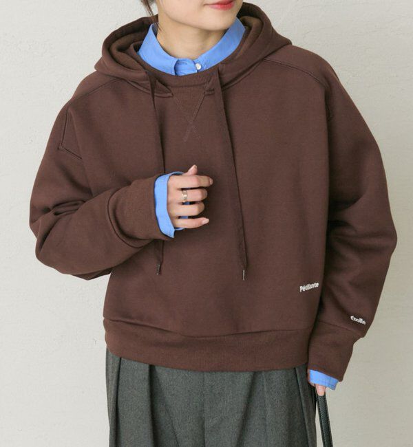  「コットンリヨセルロゴ刺繍シャツ」|シャツ・ブラウス|