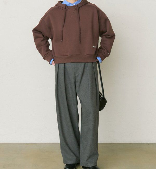  「コットンリヨセルロゴ刺繍シャツ」|シャツ・ブラウス|