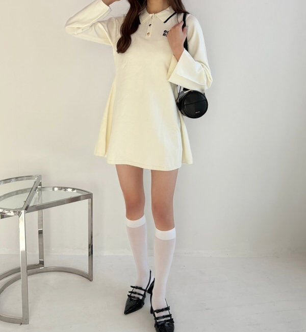  「リボン付きポインテッドストラップシューズ」|その他|