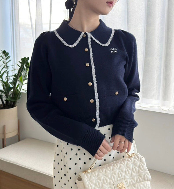  「ロゴ入りニットセットアップ」|ワンピース|