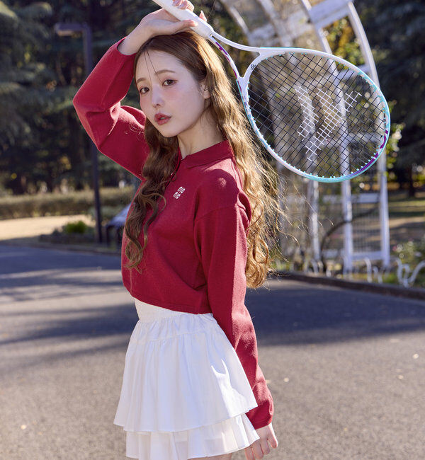  「ティアードミニスカート」|スカート|