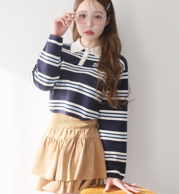  「ティアードミニスカート」|スカート|