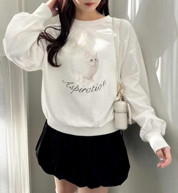  「アソートスウェット」|プルオーバー|オフホワイト