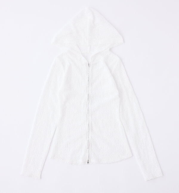  「レースパーカー」|プルオーバー|