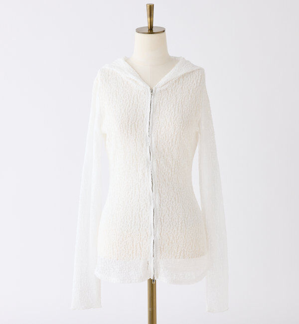  「レースパーカー」|プルオーバー|