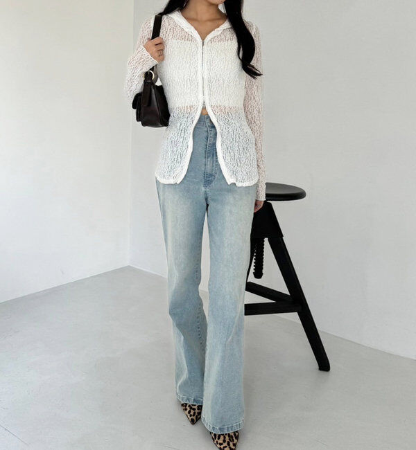  「レースパーカー」|プルオーバー|