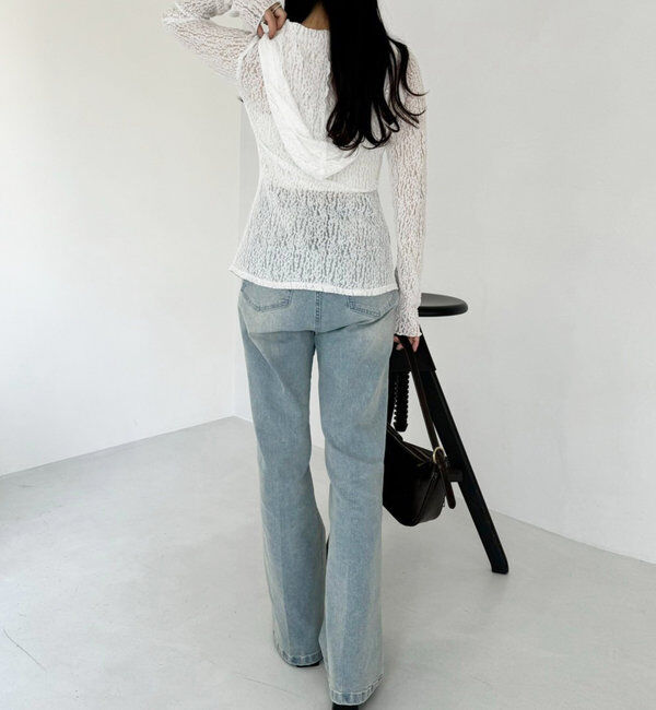  「レースパーカー」|プルオーバー|