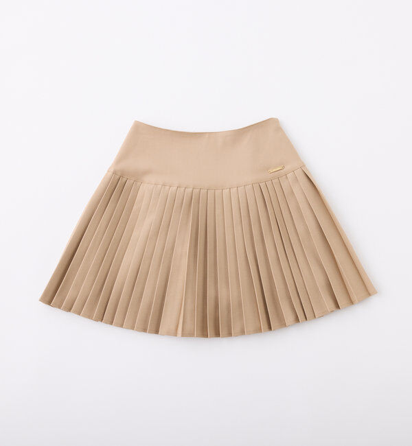  「【WEB限定リバイバル】プレート付きプリーツミニスカート」|スカート|