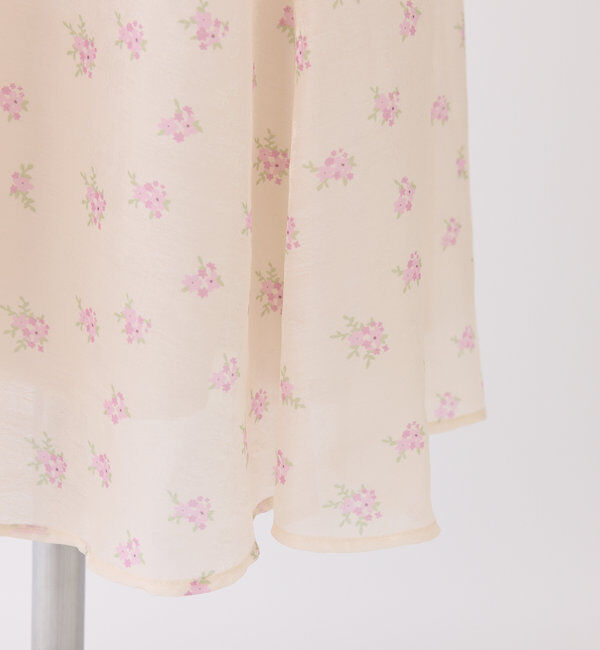  「【推し活collection】シャーリングリボンワンピース」|ワンピース|