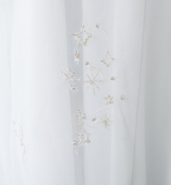  「【moon light marine collection】刺繍シアーワンピース」|ワンピース|