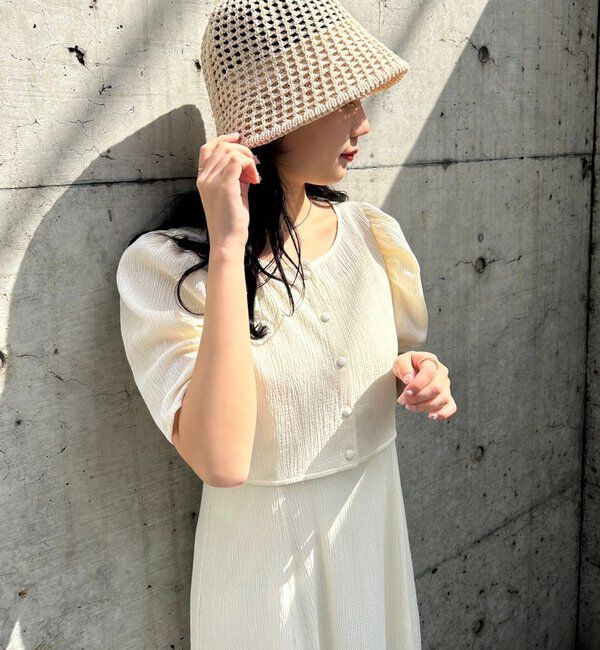  「【WEB限定リバイバル】しぼしぼマルチウェイワンピース」|ワンピース|