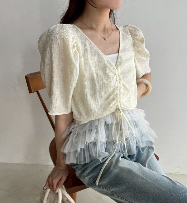  「【WEB限定リバイバル】しぼしぼマルチウェイワンピース」|ワンピース|