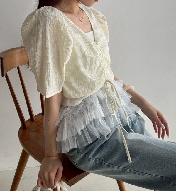  「【WEB限定リバイバル】しぼしぼマルチウェイワンピース」|ワンピース|