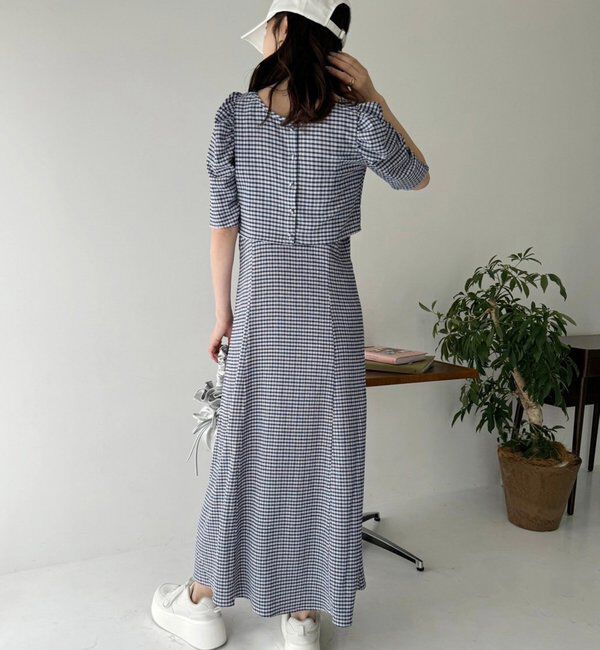  「【WEB限定リバイバル】しぼしぼマルチウェイワンピース」|ワンピース|